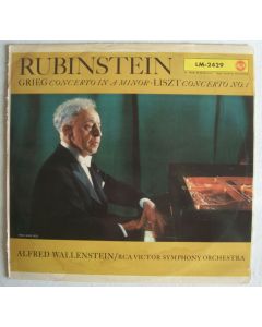 Artur Rubinstein: Edvard Grieg (1843-1907) • Concerto in A Minor LP