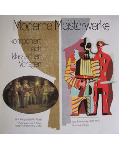 Moderne Meisterwerke komponiert nach klassischen Vorlagen LP