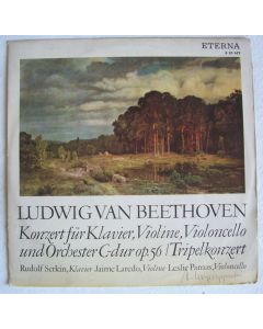 Beethoven • Triple Concerto LP • Leslie Parnas, Rudolf Serkin & Jaime Laredo