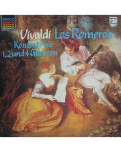 Antonio Vivaldi (1678-1741) • Konzerte für 1, 2 und 4 Gitarren LP • Los Romeros