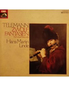 Georg Philipp Telemann (1681-1747) • Zwölf Fantasien LP • Hans-Martin Linde