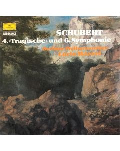 Franz Schubert (1797-1828) • 4. Tragische und 6. Symphonie LP • Lorin Maazel