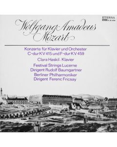 Mozart (1756-1791) • Konzerte für Klavier und Orchester LP • Clara Haskil