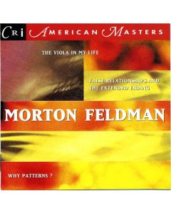 Music of Morton Feldman CD