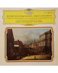 Mozart (1756-1791) • Piano Concertos KV 466 & KV 456 LP • Géza Anda