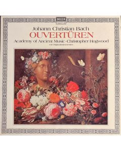 Johann Christian Bach (1735-1782) • Ouvertüren LP • Christopher Hogwood