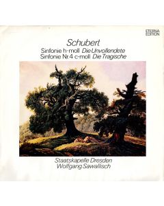 Franz Schubert (1797-1828) • Sinfonie h-moll "Die Unvollendete" LP • Wolfgang Sawallisch