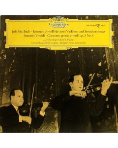 David & Igor Oistrach: Johann Sebastian Bach (1685-1750) • Konzert für 2 Violinen 10"