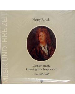 Henry Purcell (1659-1695) • Consort Music for Strings and Harpsichord LP