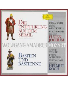Mozart (1756-1791) • Die Entführung aus dem Serail / Bastien und Bastienne 3 LP-Box