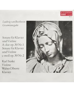Ludwig van Beethoven (1770-1827) • Sonaten für Klavier und Violine op. 30 Nr. 1 & Nr. 2 LP • Karl Suske