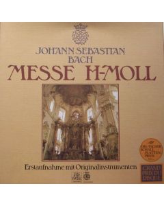 Johann Sebastian Bach (1685-1750) • Messe H-Moll 3 LP-Box • Nikolaus Harnoncourt
