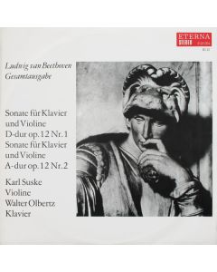 Ludwig van Beethoven (1770-1827) • Sonate für Klavier und Violine D-Dur op. 12 Nr. 1 LP • Karl Suske