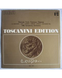 Arturo Toscanini (1867-1957) Edition: Dances from famous Operas LP