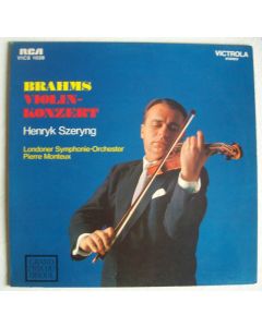 Henryk Szeryng: Johannes Brahms (1833-1897) • Violinkonzert LP