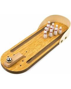 Mini Bowlingspiel aus Holz