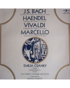 Emilia Csánky • Bach, Haendel, Vivaldi, Marcello LP