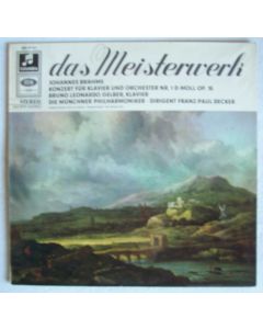 Johannes Brahms (1833-1897) • Konzert für Klavier Nr. 1 LP • Bruno Gelber