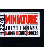 Joey Baron, Tim Berne & Hank Roberts - Miniature CD