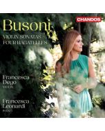 Ferruccio Busoni (1866-1924) - Sonaten für Violine & Klavier Nr.1 & 2 CD