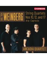 Mieczyslaw Weinberg (1919-1996) - Streichquartette Vol.6 (Arcadia Quartet) CD