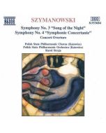 Karol Szymanowski (1882-1937) - Symphonien Nr.3 & 4 CD