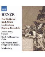 Hans Werner Henze (1926-2012) - Nachtstücke und Arien (nach Bachmann-Gedichten) CD