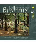 Johannes Brahms (1833-1897) - Weltliche Vokal-Quartette mit Klavier Vol.1 SACD