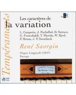 Rene Saorgin - Les Caracteres de la Variation CD