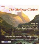 Eirian James - The Obbligato Clarinet (Lieder mit obligater Klarinette) CD