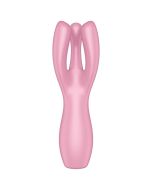 SATISFYER - THREESOME 3 VIBRATOR ROSA