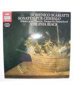 Domenico Scarlatti (1685-1757) • Sonaten für Cembalo LP • Virginia Black