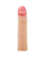 PRETTY LOVE - CHELSEA PENISHÜLLE MIT 7,6 CM VERLÄNGERUNG FLEISCH