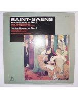 Camille Saint-Saens (1835-1921) - Piano Concerto / Violin Concerto LP