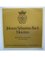 Johann Sebastian Bach (1685-1750) - Motetten LP - Günter Jena