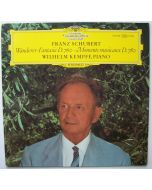 Wilhelm Kempff: Franz Schubert (1797-1828) • Wanderer-Fantasie D.760 LP