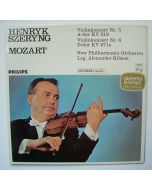 Henryk Szeryng: Mozart (1756-1791) • Violinkonzert Nr. 5 & Nr. 6 LP