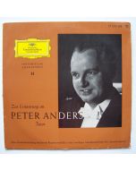 Peter Anders • Historische Aufnahmen II 10"