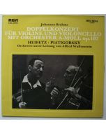 Jascha Heifetz & Gregor Piatigorsky: Johannes Brahms (1833-1897) • Doppelkonzert LP