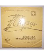 Frédéric Chopin (1810-1849) • Mazurkas Vol. 1 LP • Henryk Sztompka