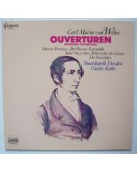 Carl Maria von Weber (1786-1826) - Ouvertüren / Overtures LP