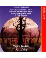 Henryk Wieniawski (1835-1880) • Violin Concerto No. 1 op. 14 CD • Vadim Brodsky