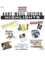 Kurt Weill (1900-1950) • Edition Highlights CD