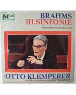 Otto Klemperer: Johannes Brahms (1833-1897) • III. Sinfonie LP