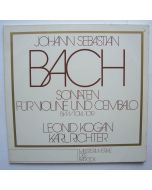 Bach (1685-1750) • Sonaten für Violine und Cembalo 2 LPs • Leonid Kogan