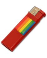 PRIDE - FEUERZEUG FARBE MIT LGBT FLAGGE