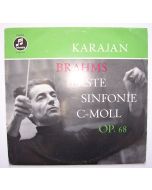 Herbert von Karajan: Johannes Brahms (1833-1897) • Erste Sinfonie c-moll LP