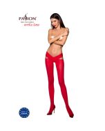 PASSION - TIOPEN 005 ROTE STRUMPFHOSE 3/4 60 DEN