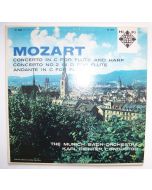 Wolfgang Amadeus Mozart (1756-1791) • Concerto in C for Flute & Harp LP