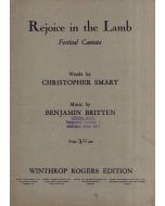 Benjamin Britten (1913-1976) • Rejoice in the Lamb
